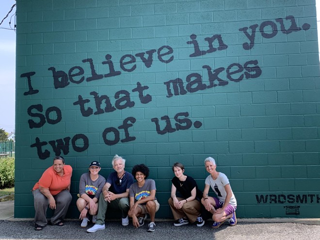 WRDSMTH's work is now up around Cleveland - Courtesy Graffiti HeArt