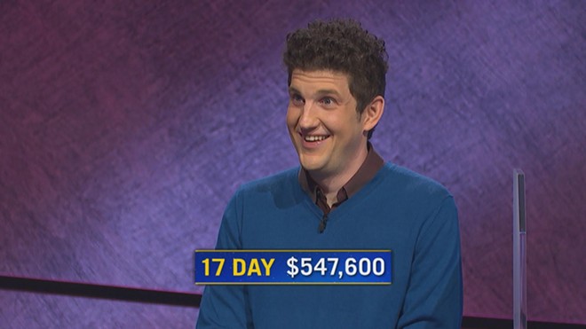 Medina Native Matt Amodio Notches 17th Straight Jeopardy! Victory, Now Third on All-Time Winnings List