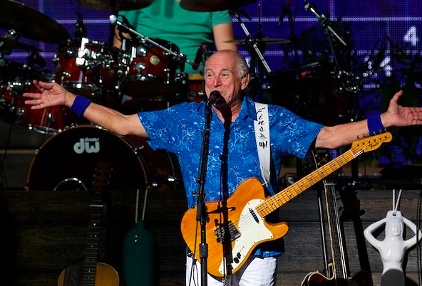 Jimmy Buffett and the Coral Reefer Band performing at Blossom in 2018. - Scott Sandberg