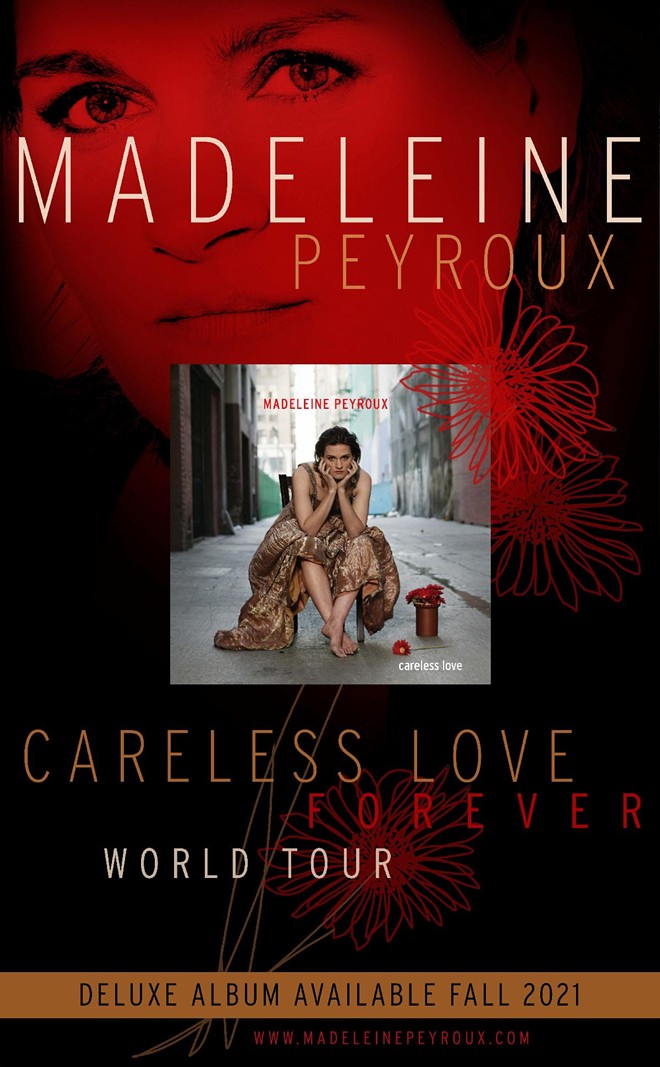 Poster art for Madeleine Peyroux's world tour. - Courtesy of the Kent Stage