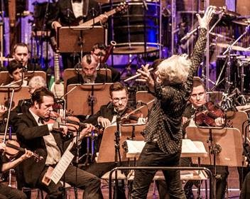 Stewart Copeland in Potsdam in 2019. - Courtesy of Cleveland Orchestra