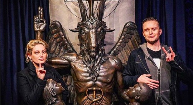 The group has filed suits in multiple states to highlight religious overreach - Satanic Temple IG