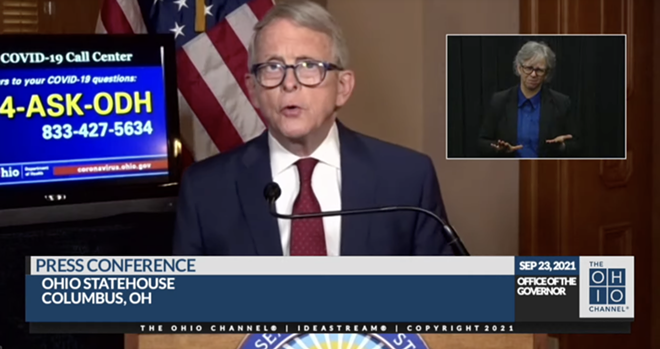 Citing Increasing Covid Cases and Low Vaccination Rates for Younger Ohioans, Ohio Gov. Mike DeWine Announces 'Vax to School' Scholarship Lottery