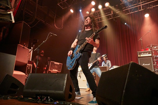 The Foo Fighters at the House of Blues - PHOTO BY DANNY CLINCH