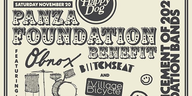 Poster art for upcoming Panza Foundation Benefit. - COURTESY OF PANZA FOUNDATION