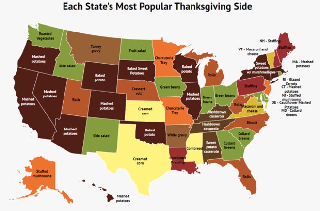 Ohioans Are Just Nutty for Green Beans at Thanksgiving, Apparently