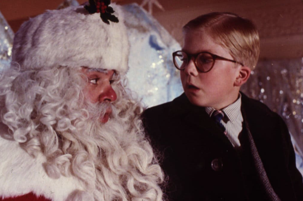 Ralphie asks Santa for a sequel. - WARNER BROS.
