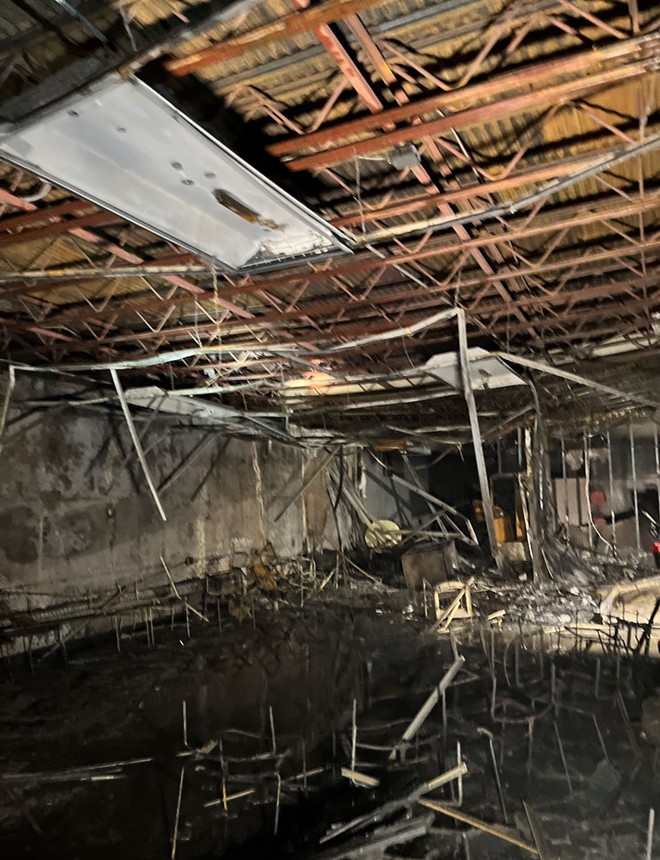 Inside St. Anthony's after the fire - Ohio Department of Commerce