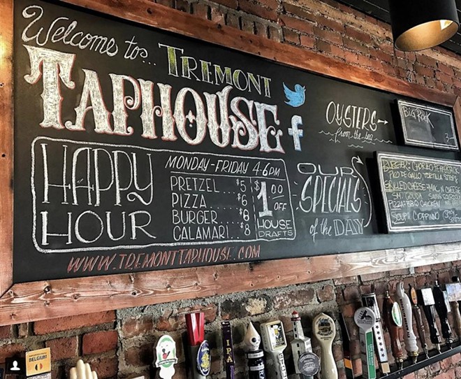 Tremont Taphouse to close for improvements. - SCENE ARCHIVES
