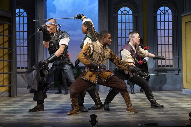 'The Three Musketeers' at Cleveland Play House is Eager to Please With Action Aplenty