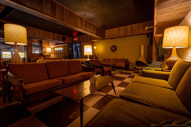 Pins & Needles, a retro lounge, is now open at Mahall's. - Josh Dobay