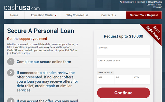 Top 10 Online Payday Loan Sites for Fast Cash Advance