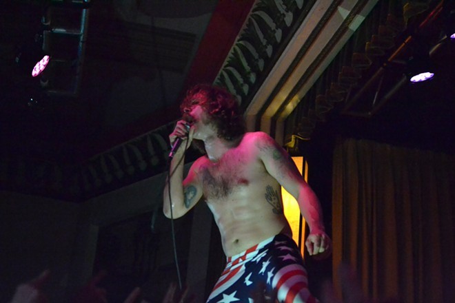 IDLES performing at the Beachland in 2019. - Jacob DeSmit