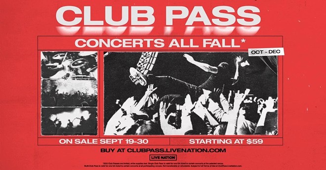 Live Nation's Club Pass program launches next week. - Courtesy of Live Nation