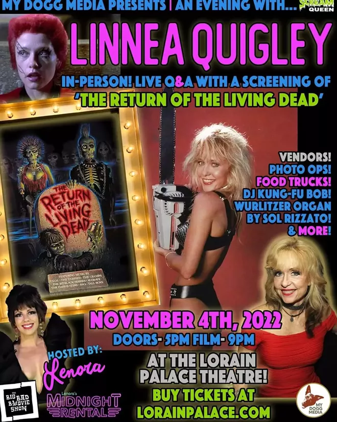 Actress Linnea Quigley To Appear at Upcoming 'The Return of the Living ...