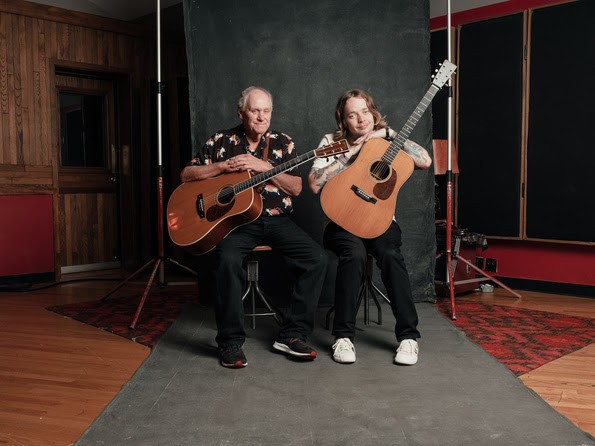 Terry Barber (left) and Billy Strings. - Joshua Black Wilkins