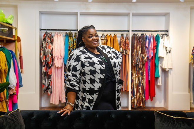 Mary Allen, owner of Unscript'd, moved into a larger space in Tower City after her first storefront fizzled out. "The rent's not as much as a more active mall," she said. - Mark Oprea