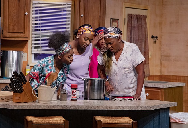 "Stew" at Dobama Theatre Delivers Laughs, and a Somber Meditation on Black Womenhood in America