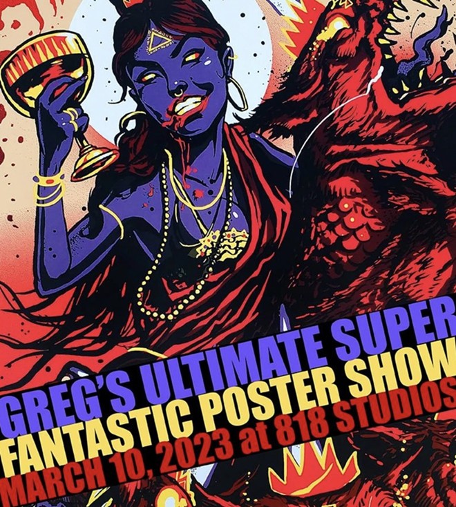 818 Studios Hosts 'Greg’s Ultimate Super Fantastic Poster Show' This Friday in Tremont