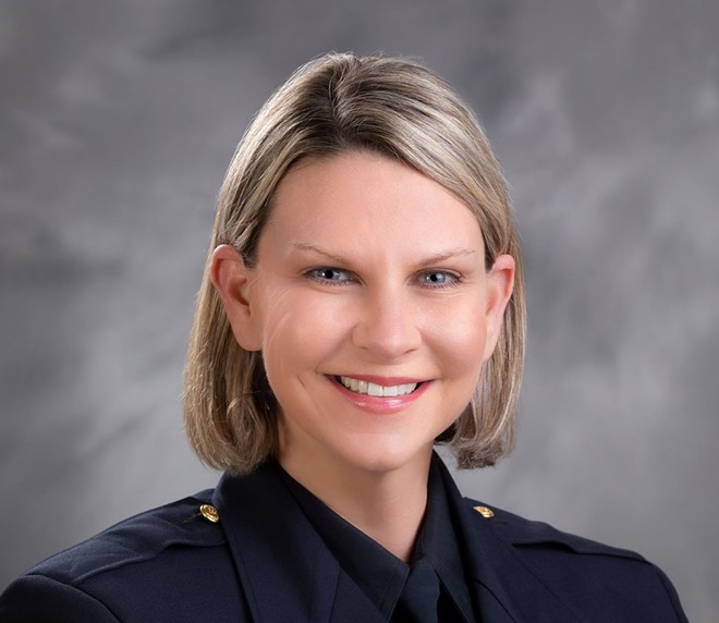Beachwood Police Chief Katherine McLaughlin, shown here, in an undated headshot. - Beachwood Police