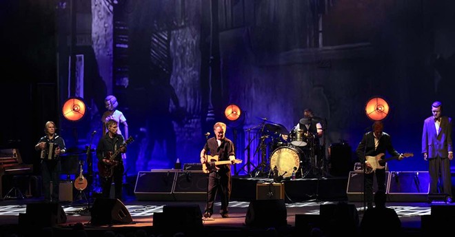 John Mellencamp and his six-piece band - Photo by Eric Heisig