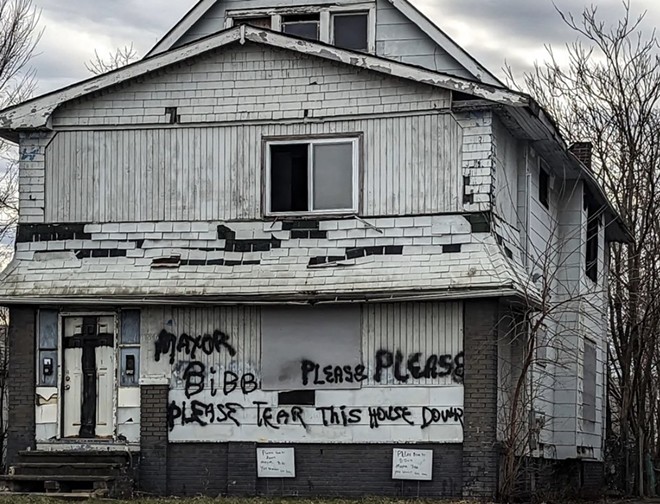 Cleveland's housing stock is not in great shape - Photo by Emanuel Wallace
