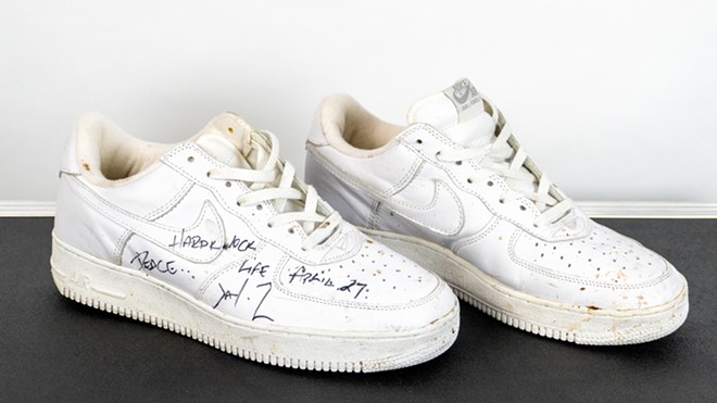 Jay-Z's sneakers will be on display at the Rock Hall. - Courtesy of the Rock Hall