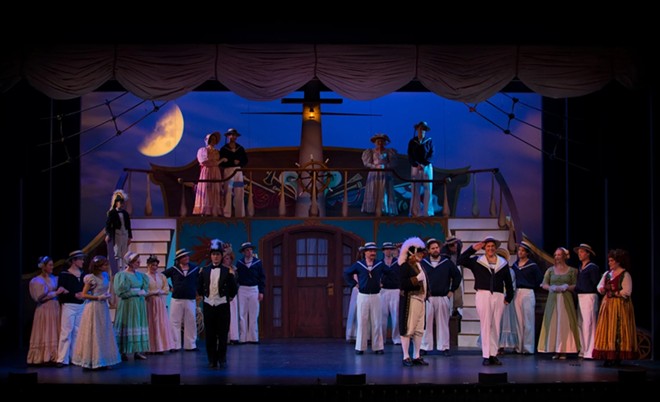 Ohio Light Opera’s H.M.S. Pinafore, 2017, directed by Steven Daigle - Courtesy Photo