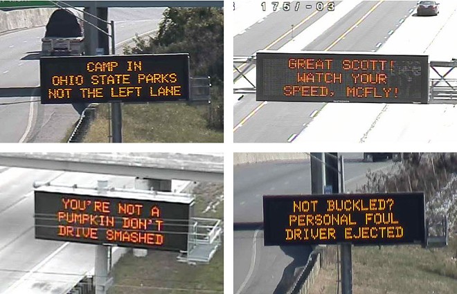 A sampling of recent highway safety signs - ODOT