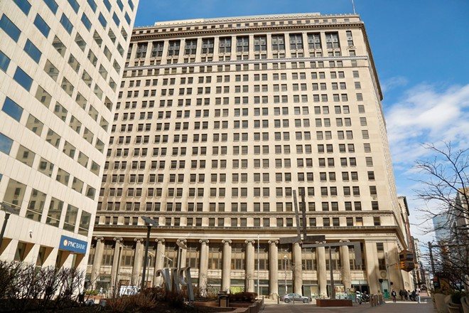 The fate of The Centennial, the white whale of Cleveland development, once again seems murky after its owner received a major reprimand from HUD. - Mark Oprea