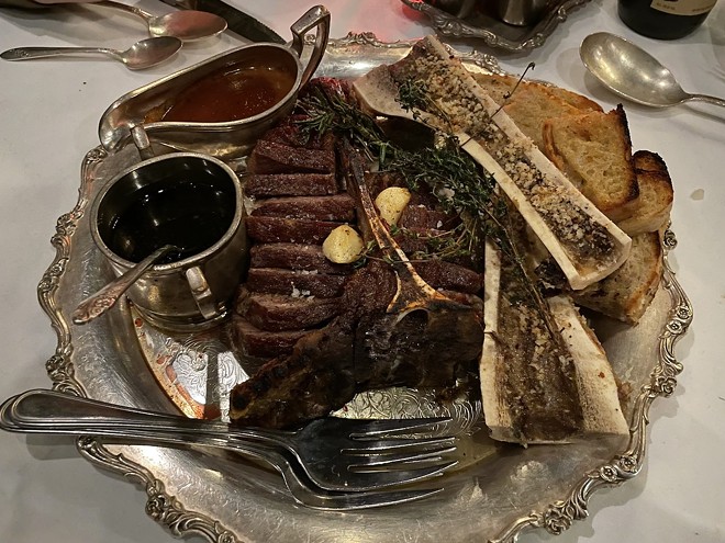 Large-format steaks are part of the draw at Tutto Carne - Photo by Doug Trattner