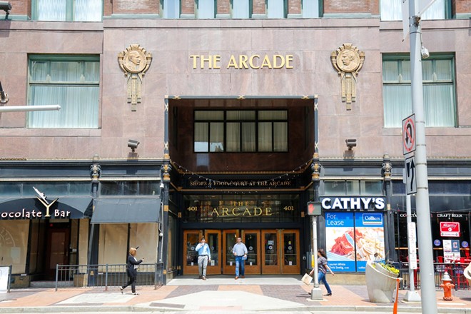 The Arcade has struggled in the past decade to lock down a full house of retail tenants. - Mark Oprea
