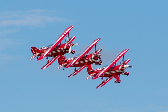 The Cleveland Air Show returns this weekend. – Courtesy of Pam Menhenett