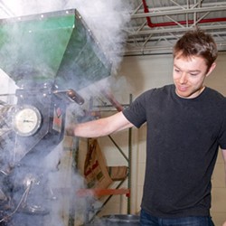 Delly: Master Roaster - Photo Courtesy of Cleveland Coffee Co.