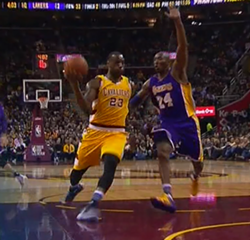 Cavaliers’ Best Defense A Good Offense Against Leaky Lakers