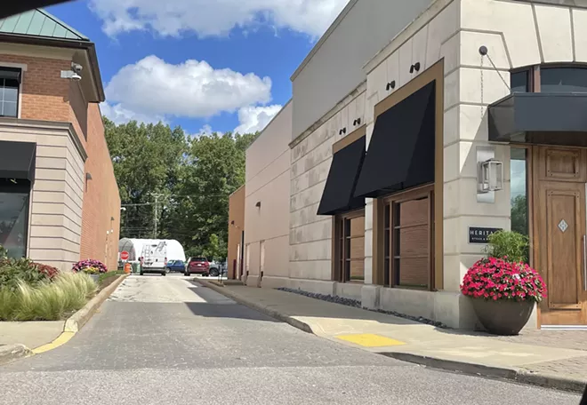 Alley at Eton that will be home to Nightjar. - Courtesy photo