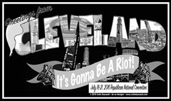 Local Bluesman Colin Dussault Selling Controversial 'Riot' Shirts in Advance of RNC