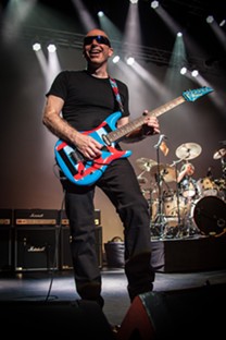 Guitar Wiz Joe Satriani's Current Tour Offers a Career Retrospective