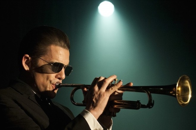 Ethan Hawke as Chet Baker in Born to be Blue, at the Capitol Theatre