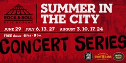 Rock Hall Announces Lineup for Summer in the City Concert Series