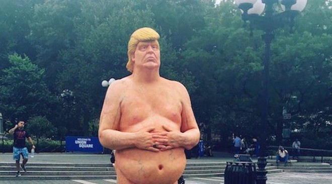 The Butt-Naked Donald Trump Statue Has Been Released Back to the Artist