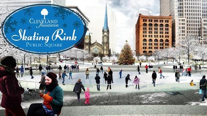 The Skating Rink at Public Square Opens This Week