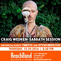 Shudder to Think’s Craig Wedren to Present His ‘Sabbath Session’ at the Beachland