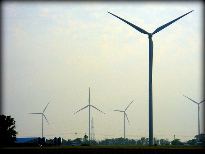 Wind farm in Van Wert, Ohio - CHARLES CARPER