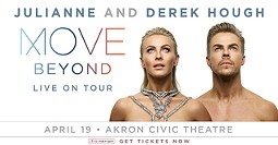 Derek and Julianne Hough Launch Their Latest Tour Tonight at the Akron Civic