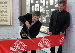 Rock Hall Celebrates Opening of Rolling Stone Magazine Exhibit with Ribbon Cutting Ceremony and Party
