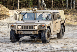A typical Army Humvee, though not the stolen one. - Photo via hummercentrum/Instagram