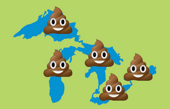 The Great Lakes Are Being Poisoned By Poop