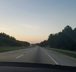 Interstate 77 North. - Photo via barbaracalo75/Instagram