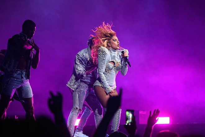 Lady Gaga performing in Vancouver. - Getty Images/Kevin Mazur
